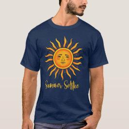 Camiseta Typografia Sun Solstício Summer