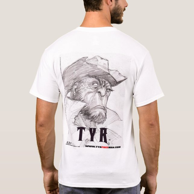 CAMISETA TYR SHIRT WHITE (Verso)