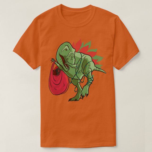 Camiseta Tyrannosaurus Dabbing (Frente do Design)