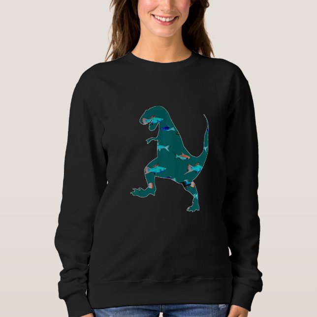 Camiseta Tyrannosaurus Rex Animal Rex Creepy Dinosaur  3 (Frente)