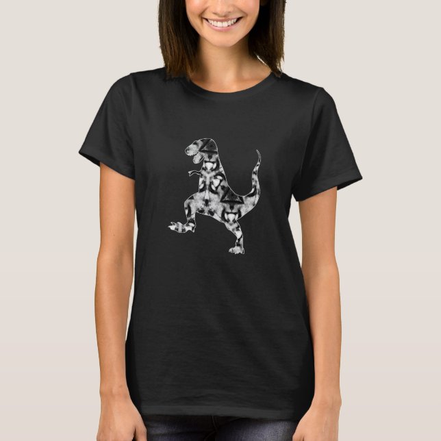 Camiseta Tyrannosaurus Rex Animal Rex Creepy Dinosaur  5 (Frente)