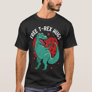 Camiseta Tyrannosaurus Rex Dia de os namorados Dinosaur Boy