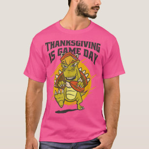 Camiseta Tyrannosaurus Rex Dinosaur Na Turquia Obrigado De 