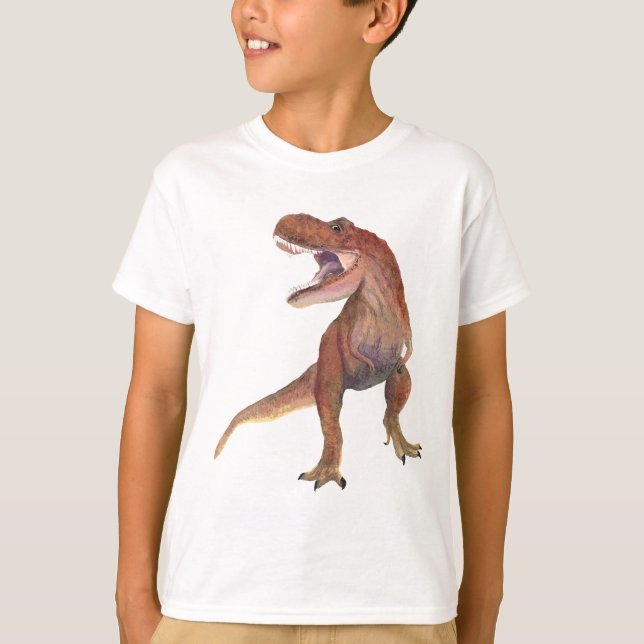 Camiseta Tyrannosaurus Rex Dinosaur Roars (Frente)