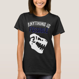Camiseta Tyrannosaurus Rex Qualquer Coisa É Fosante Dinossa