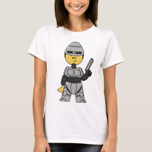 Camiseta Tyrannosaurus Rex Vestido Como Robocop.