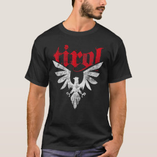 Camiseta Tyrol Eagle Retro Letreiro Legal Tyrolean Bua Madl