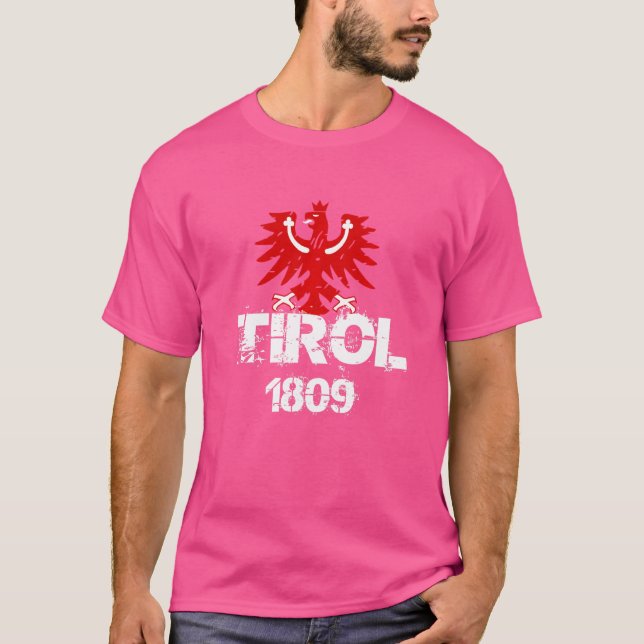 Camiseta Tyrol Tyrolean Eagle Crest 1809 Men Tirol P (Frente)