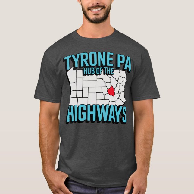 Camiseta Tyrone PA - Hub das autoestradas (Frente)