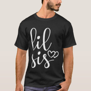 Camiseta u201CLil Sisu201D Mulheres Meninas e Sororidade Pe