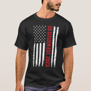 Camiseta U Citiania Decoration American New USA Citizen