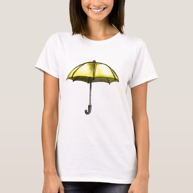 Camiseta U é para o guarda-chuva (Frente)