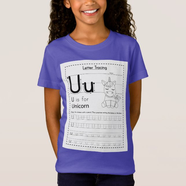 Camiseta U é para unicórnio (Frente)
