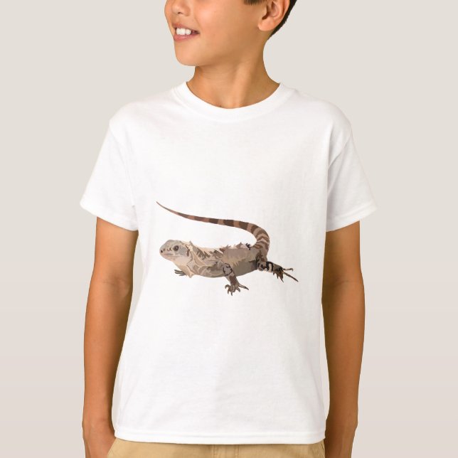 Camiseta U é para Utilia Spiny Tailed Iguana (Frente)
