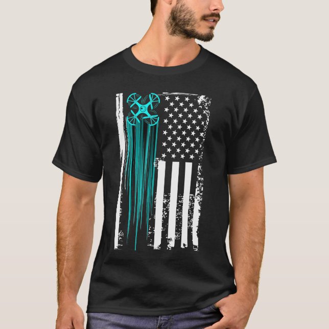 Camiseta U Flag Drone (Frente)