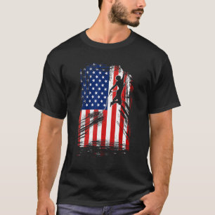 Camiseta U Flag Rock Climber