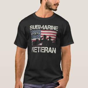 Camiseta U S Submarinos Serviço Veterano Patrioti