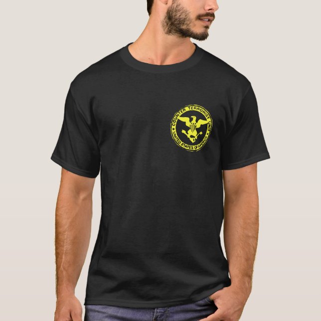 Camiseta U.S. Unidade contrária do terrorismo (Frente)