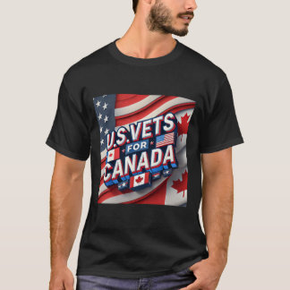 Camiseta U.s. Vets For Canada Brothers In Arms Sticker