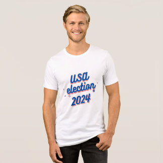 Camiseta U.U.A. Eleição 2024 | Tipografia em negrito