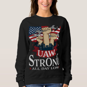 Camiseta UAW Forte Solidariedade UAW Orgulho União UAW Labo