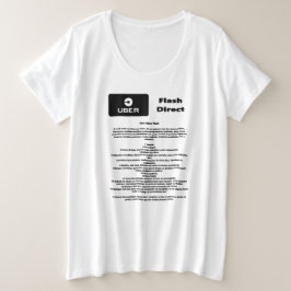 Camiseta Uber Flash Direct Diretrizes