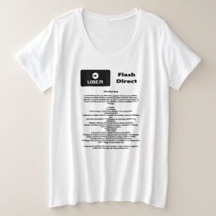 Camiseta Uber Flash Direct Diretrizes