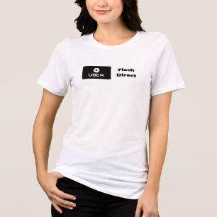 Camiseta Uber Flash e Direct