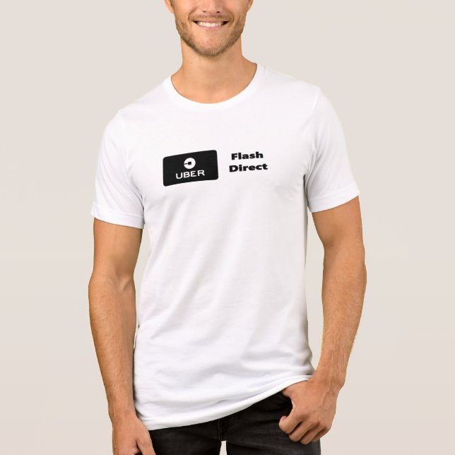 Camiseta Uber Flash e Direct (Frente)