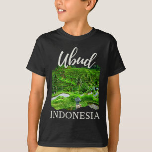 Camiseta Ubud Li Indonésia Lembrança Yoga Meditação Arroz P