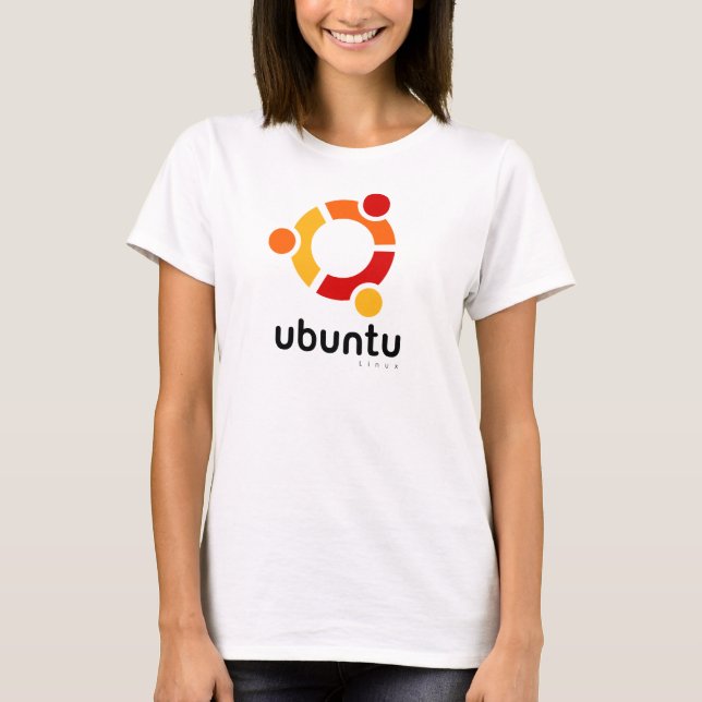 Camiseta Ubuntu Linux Open Source (Frente)