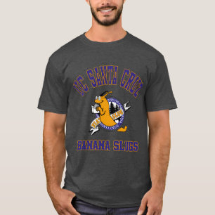 Camiseta Uc Banana Slugs 1516 De Tamanho Excessivo