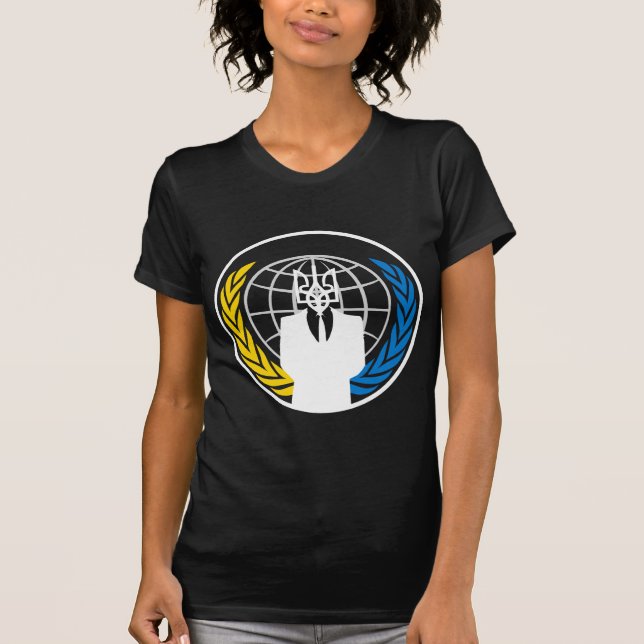 Camiseta Ucrânia ANÓNIMA (Frente)