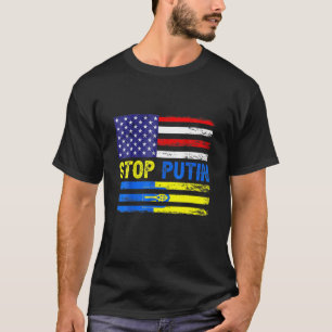 Camiseta Ucrânia Bandeira Amizade de Apoio Ucraniano Paz Vi