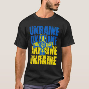 Camiseta Ucrânia: Bandeira do Amor pela Paz