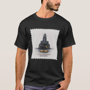 Camiseta Ucrânia Carimbo de Cartaz Ucrânia Bandeira Comemor