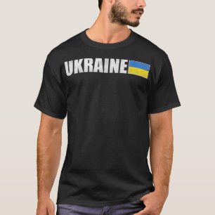Camiseta Ucrânia Livre Com O Apoio Da Ucrânia