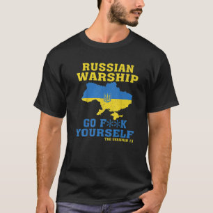 Camiseta Ucrânia Mapeia Glória Das Cores De Bandeira Para