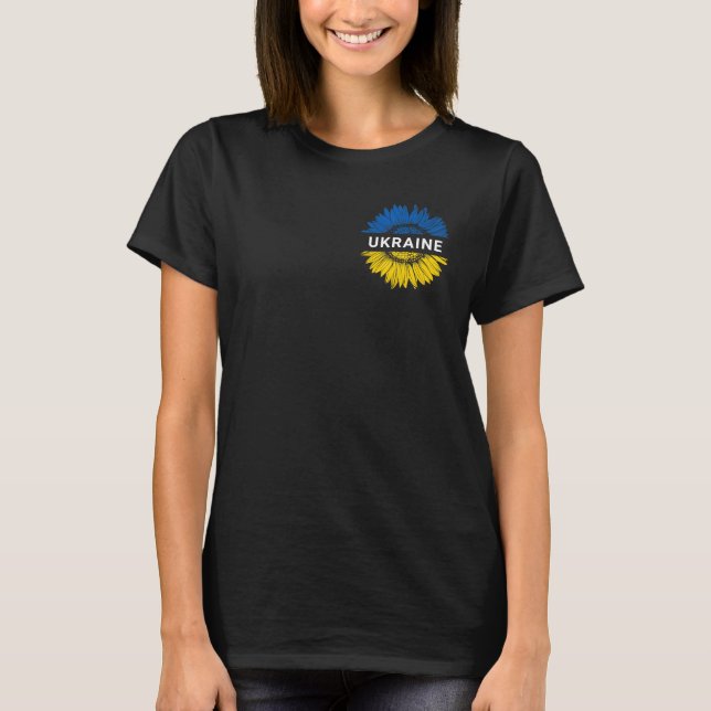 Camiseta Ucrânia Patrimônio do Solidariedade Ucraniano Gira (Frente)