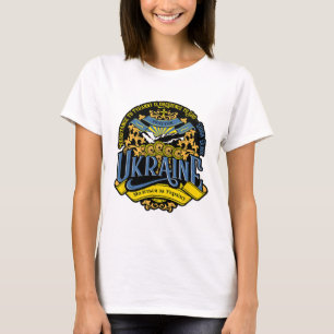 Camiseta Ucrânia - Resistência à Tirania é Obediência a Deu