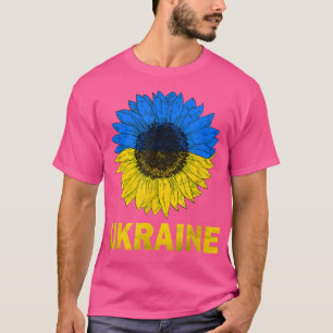 Camiseta Ucrânia Sunflower Ucraniano Paz Ucrânia Fla