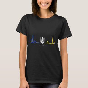 Camiseta Ucrânia Tryzub Bandeira Ucraniana Tridente Zelensk