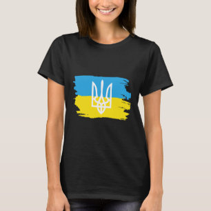 Camiseta Ucrânia Ucranianos Ucraniano Kiev Trysub Bandeira