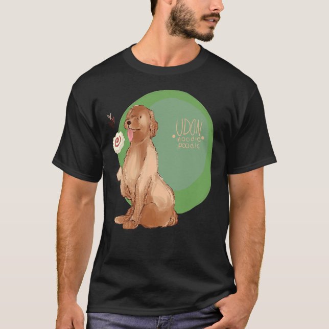 Camiseta Udon Noodle Poodle (Frente)