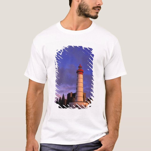Camiseta UE, França, Bretanha, Finistere, St. Mathieu, (Frente)