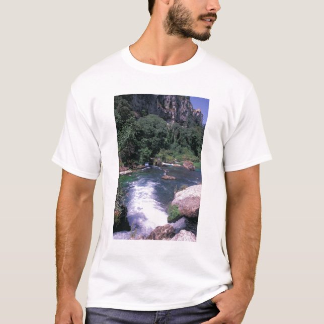 Camiseta UE, França, Provença, Frontaine de Vaucluse (Frente)