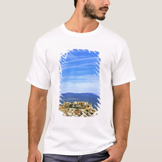 Camiseta UE, França, Provença, Vaucluse, Roussillon. (Frente)