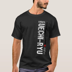 Camiseta Uechi Ryu Karate Do Martial Arts Japão Belt Retro