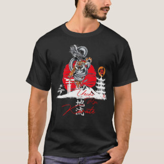 Camiseta Uechi Ryu Okinawa Karate Dragon & Tiger Spirit