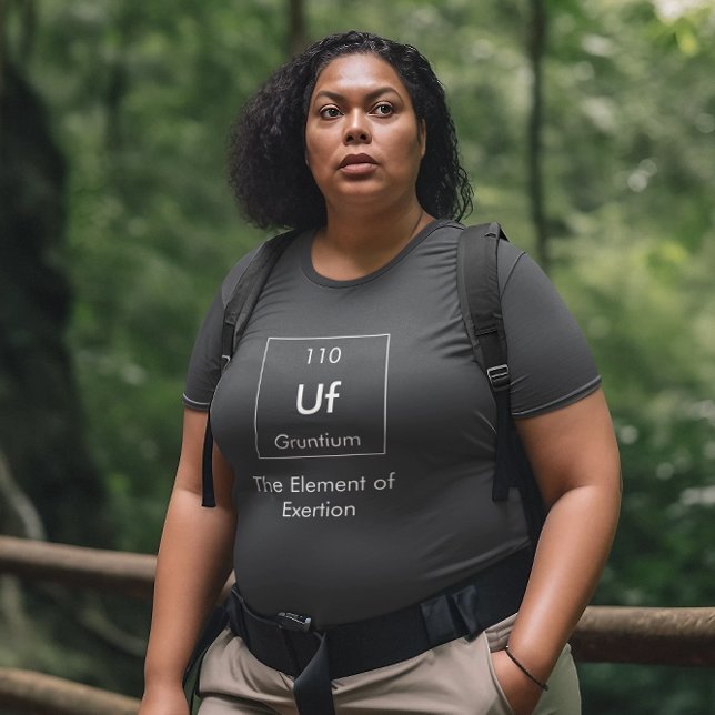 Camiseta Uf O Elemento de Esforço (Criador carregado)